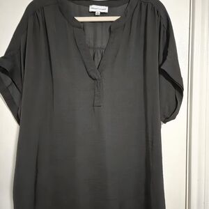 Gibson Latimer Black Blouse